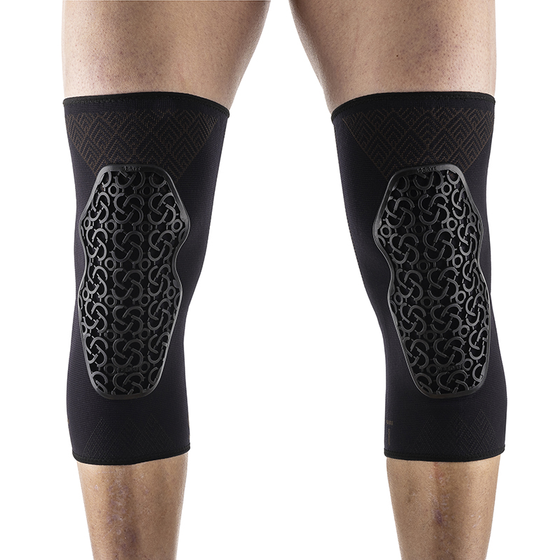 Genouillères VTT SERYT Flow Alps antibactérien antidérapant sans couture noir L-XL - vue 8
