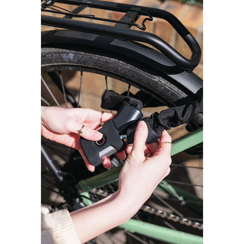 Antivol vélo chaîne Abus Yardo à empreinte digitale Ø7 mm L85 cm - vue 6