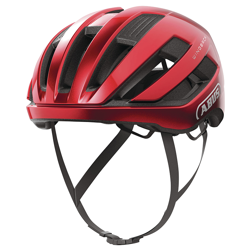 Casque vélo adulte Abus Wingback Performance route urbain rouge brillant taille M 54-58 cm - vue 2