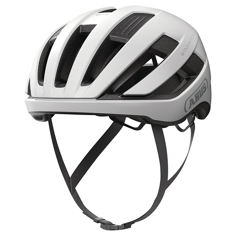Casque vélo adulte Abus Wingback route urbain blanc mat taille S 51-55 cm - vue 2
