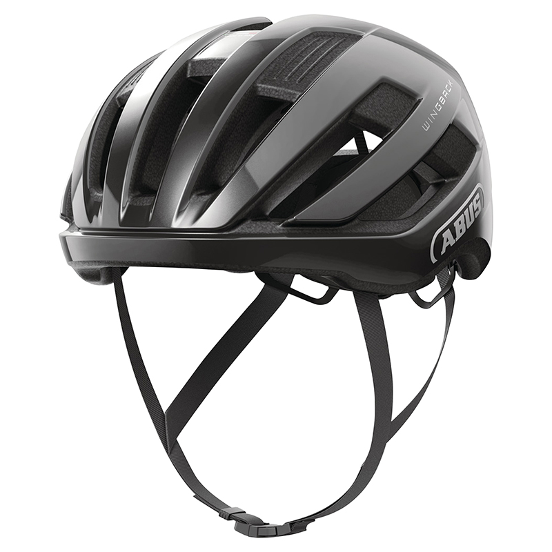 Casque vélo adulte Abus Wingback route urbain gris brillant taille M (54-58 cm) - vue 2