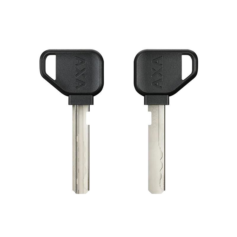 Antivol vélo fer à cheval AXA Atlas noir avec fixation (71-95 mm, écart pneu 44 mm, clé rétractable, sécurité niveau 14-15) - vue 7