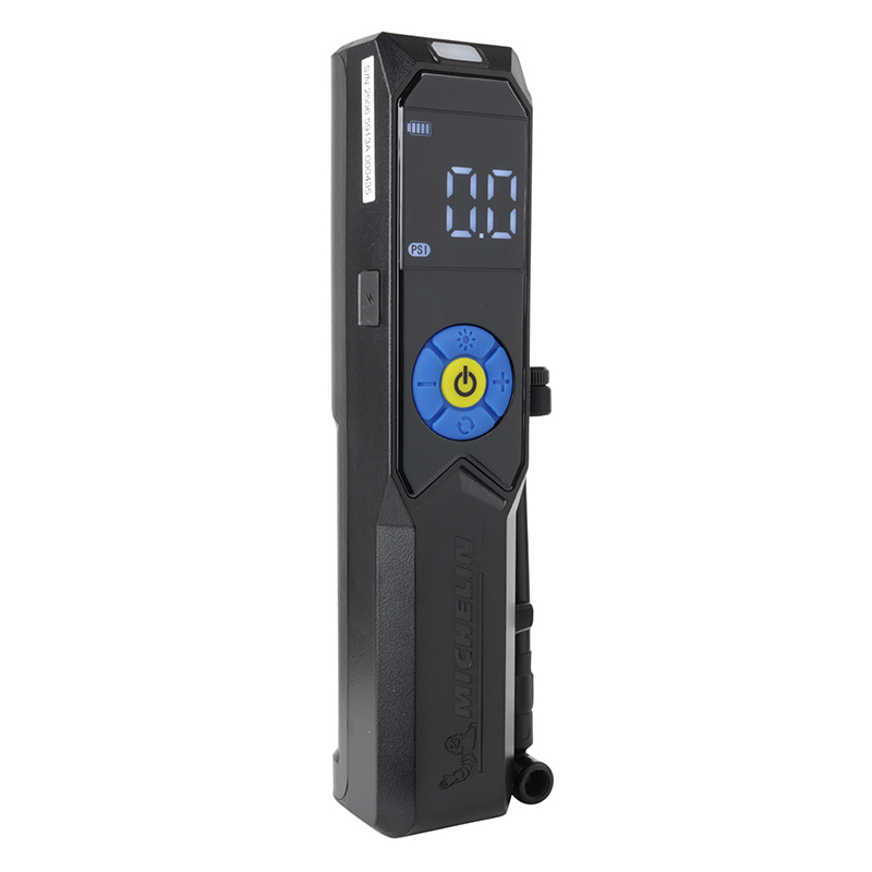 Compresseur-gonfleur Michelin 12V intelligent USB max 9,9 bars arrêt automatique