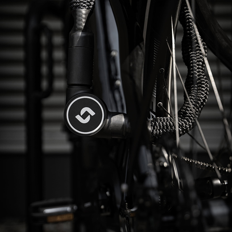 Antivol chaîne vélo Serea Swift diamètre 6 mm longueur 100 cm noir NFC sans batterie niveau sécurité 9-15 - vue 6