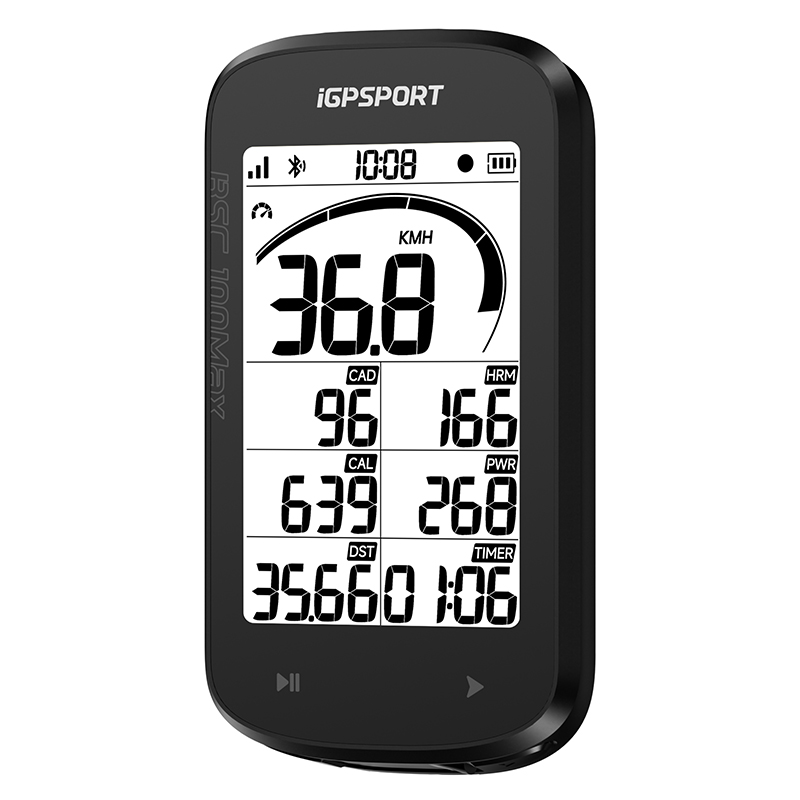 GPS - compteur Igpsport BSC100MAX ecran 3,00" avec vitesse, capteur cadence, cardio, compteur de puissance, connexion eclairage intelligents - compatible strava-training peaks-kommot-insta360... - vue 6