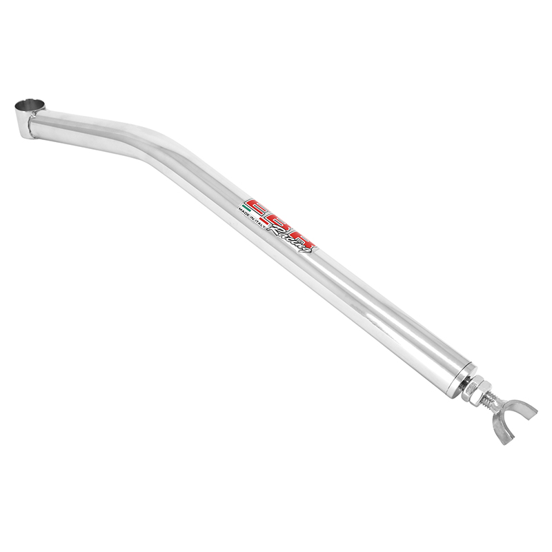 Tube raidisseur de cadre EBR pour Peugeot 103 RCX, SPX chrome - vue 2