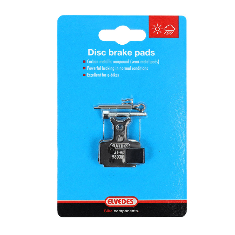 Plaquettes de frein VTT Formula Mega The One R1 RX C1 Elvedes Medium semi-métal - vue 5