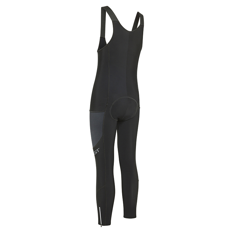 Cuissard long Gist Bib-Tighs Zero température 0° noir zip chevilles XXL - vue 2