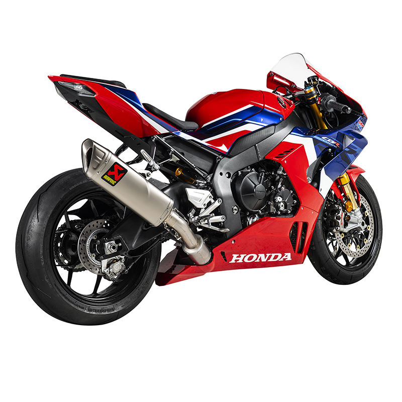 Silencieux Akrapovic Slip-On Line titane Honda CBR 1000 RR-R Fireblade 2020-2023 - vue 3