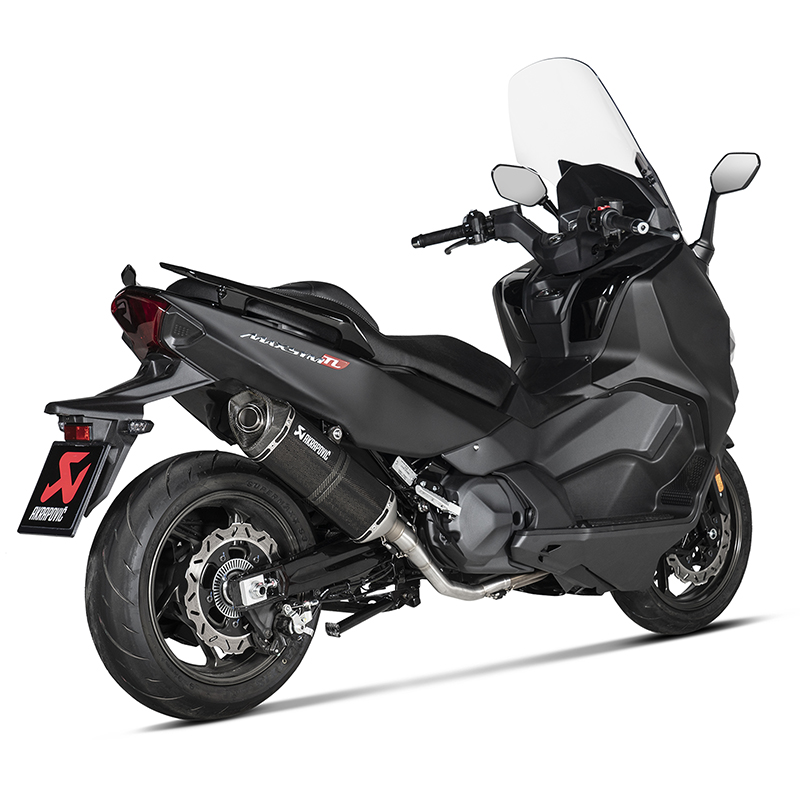 Silencieux Akrapovic Sym Maxsym 508 2020+ Ligne Complète Racing (S-SY5R1-RC) - vue 3
