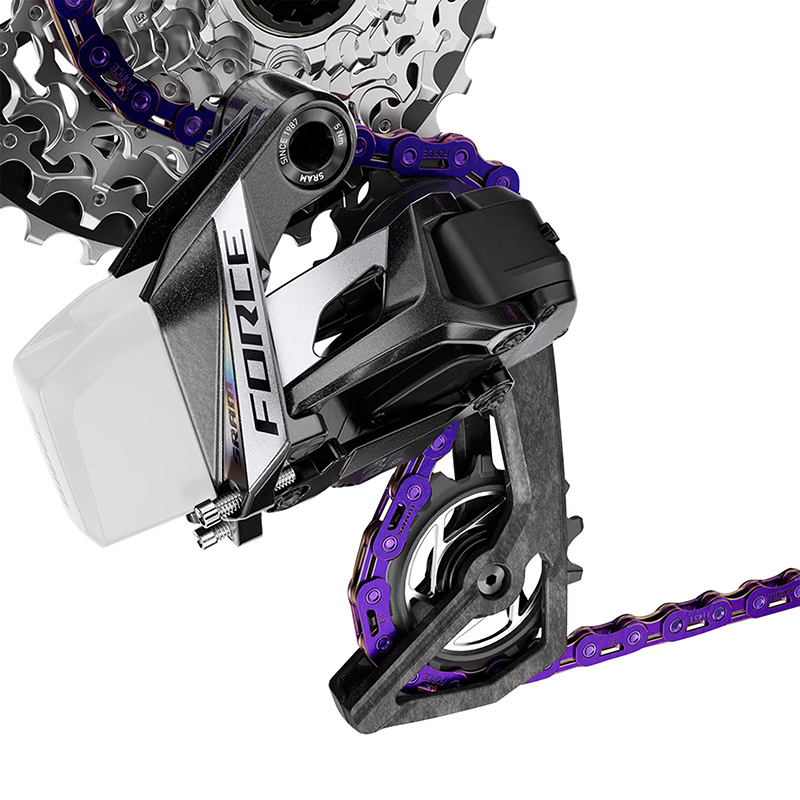 Derailleur route arriere Sram 12V. force axs E1 electrique carbone (capacite 36DTS max) (batterie non incluse) - vue 3