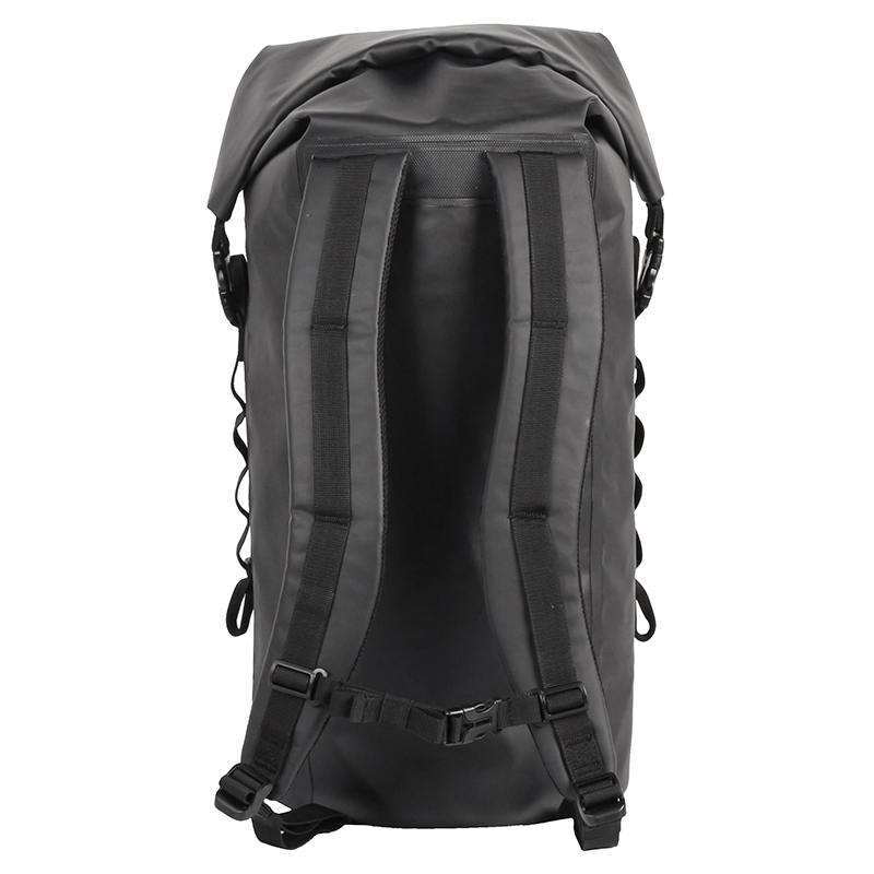 Sacoche arriere-sac a dos Shad SW38 PVC IPX5 capacite 35L inclus sangle de fixation (h54xl28xp28 CM) (X0SW38) - vue 2
