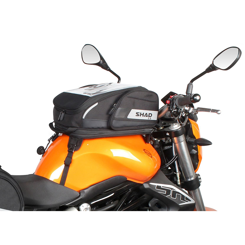 Sacoche de reservoir moto Shad SL20F extensible noir 15L-20L (fixation incluse) (X0SL20F) - vue 6