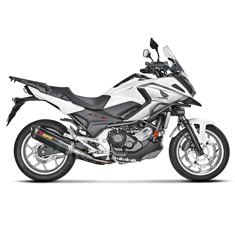 Silencieux Akrapovic carbone Honda NC 700 NC 750 2012-2020 S-H7SO2-HRC homologué - vue 2