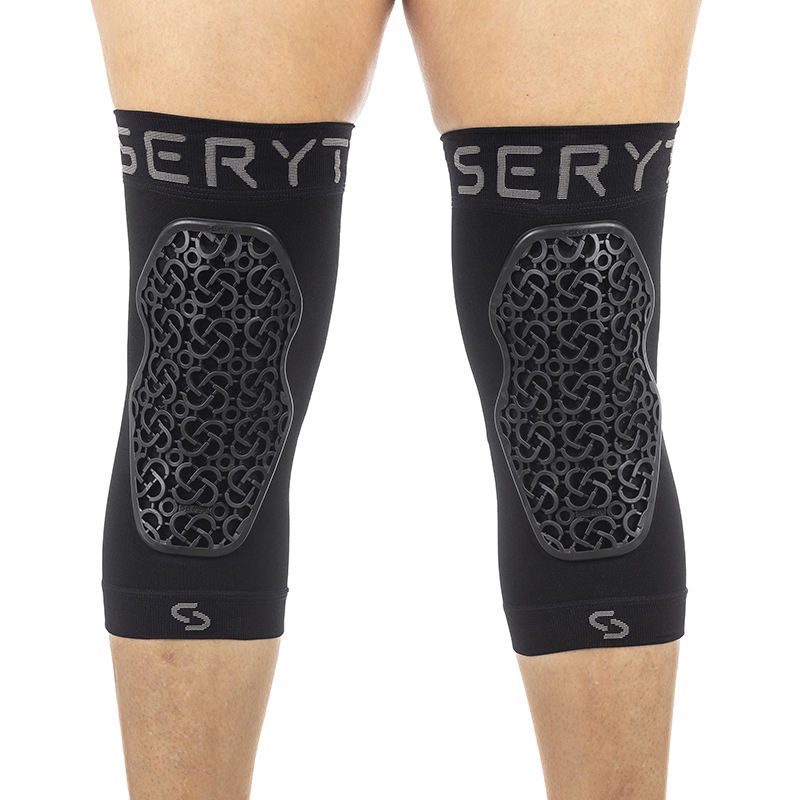 Genouillères VTT SERYT Vented Flow Alps antibactérien noir M - vue 8