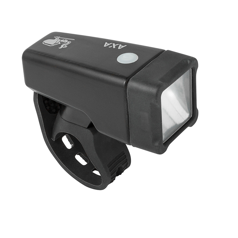 Eclairage velo a pile kit Axa nite line T1 4 fonctions continu et flash (livre avec piles LR6-CR2032) - vue 2