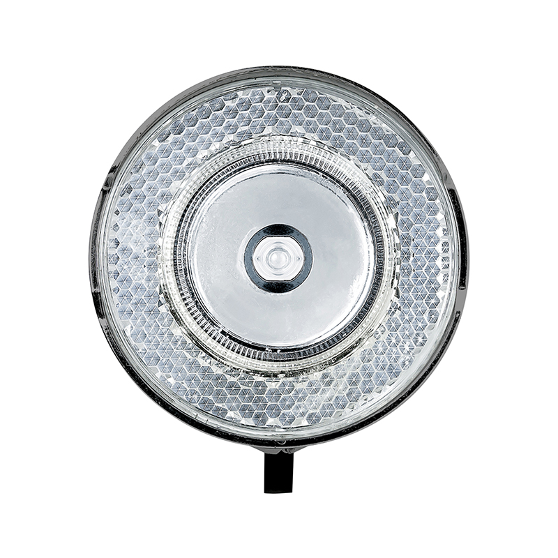 Éclairage vélo avant à pile AXA Classic 706 LED 15 lux noir avec patte garde-boue - vue 3