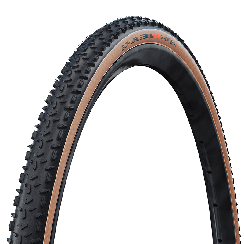 Pneu Schwalbe X-One R Cyclocross 27.5 x 1.30 Noir-Bronze Tubeless Ready TS - vue 2