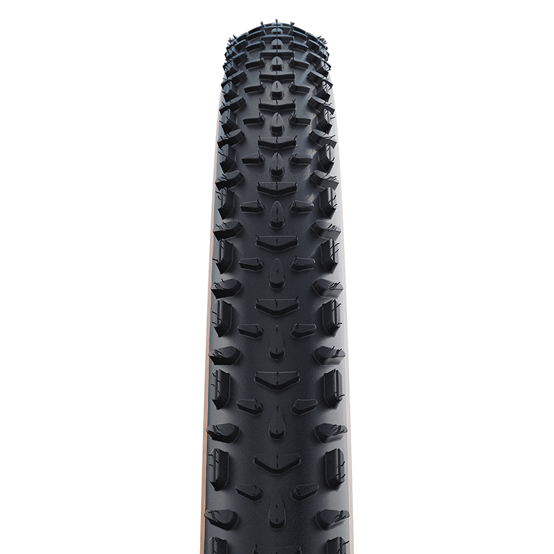 Pneu Schwalbe X-One R Cyclocross 27.5 x 1.30 Noir-Bronze Tubeless Ready TS - vue 3