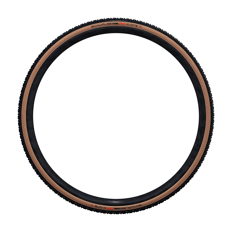 Pneu Schwalbe X-One R Cyclocross 27.5 x 1.30 Noir-Bronze Tubeless Ready TS - vue 4