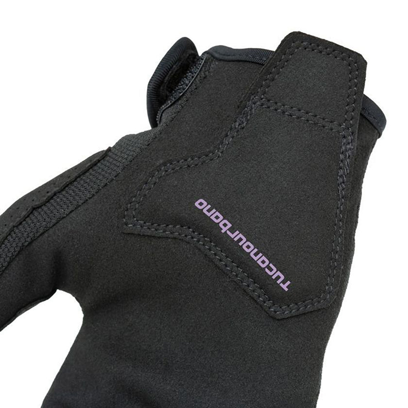 Gants ete tucano femme miky evo lady noir-violet t 6,5 (XS) (homologue en 13594:2015-CE) (compatible ecran tactile) - vue 4