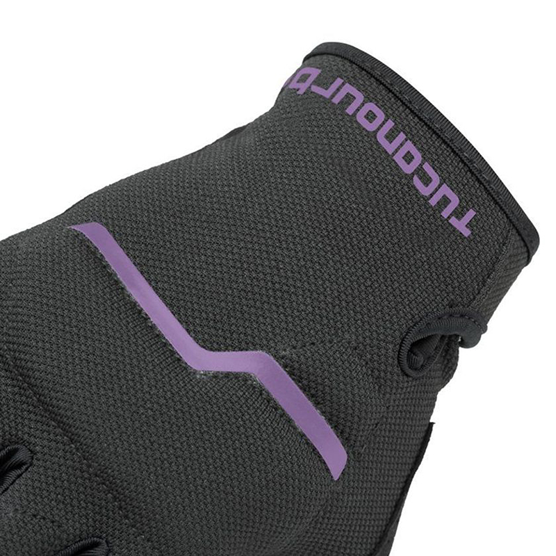 Gants ete tucano femme miky evo lady noir-violet t 6,5 (XS) (homologue en 13594:2015-CE) (compatible ecran tactile) - vue 7