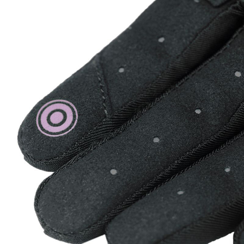 Gants all season tucano femme penna evo lady noir-violet t 7 (s) (homologue en 13594:2015-CE) (compatible ecran tactile) - vue 4