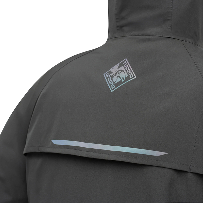 Veste de pluie Tucano Urbano Cooldry Hydroscud Parka noir M-L - vue 3