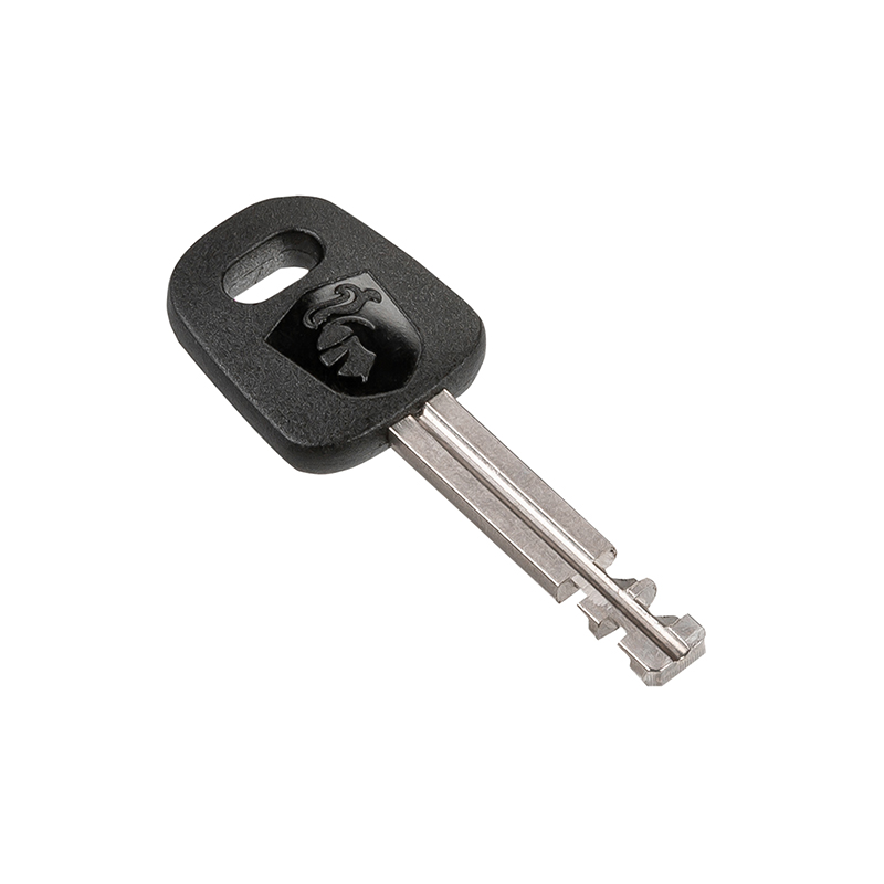 Antivol velo chaine a cle Axa absolute diam 8 MM L0.90M noir - niveau protection eleve pour velo electrique - securite niveau 9-15 - vue 4