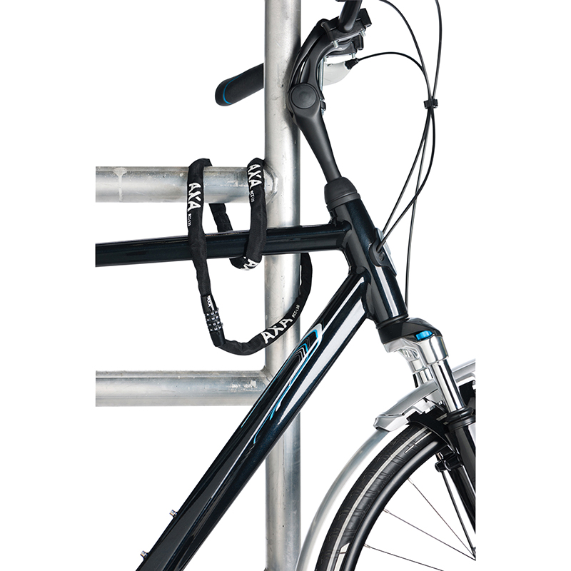 Antivol vélo chaîne à combinaison AXA Rigid Ø3,5 mm L1,20 m noir niveau 3-15 - vue 4