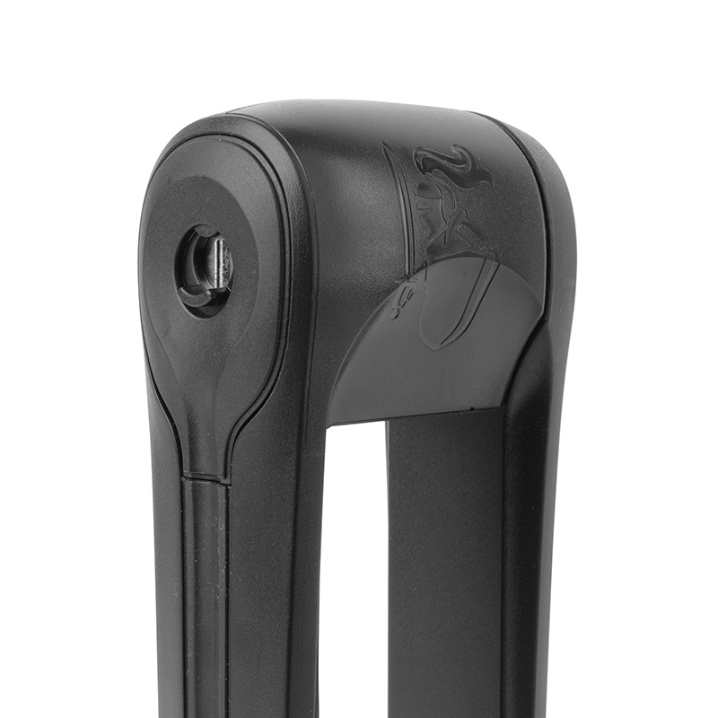 Antivol vélo pliable AXA Fold 100 L 90 cm noir avec support (maillon 7 mm) - Sécurité niveau 9-15 - vue 4