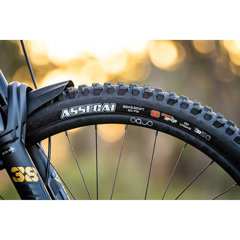 Pneu VTT 29 x 2.50 Maxxis Assegai EXO Tubeless Ready TS noir - vue 3