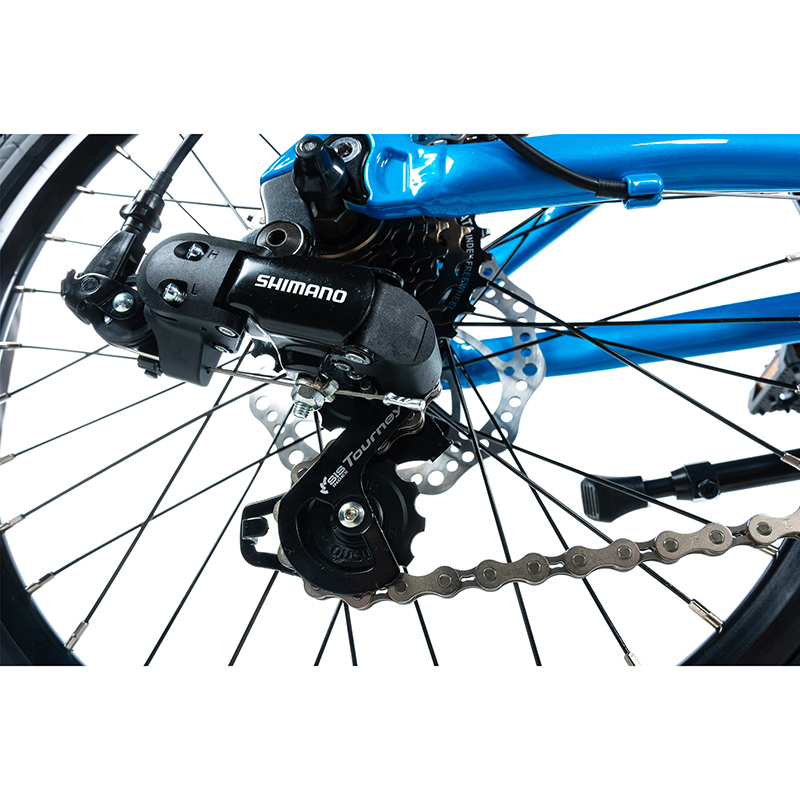 VTT musculaire Leader Fox Gamp 2026 garçon bleu 20 pouces - vue 5