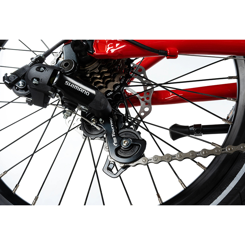 Vélo VTT 20 Leader Fox Gamp 2026 Garçon Rouge 6V (120-135 cm) - vue 5