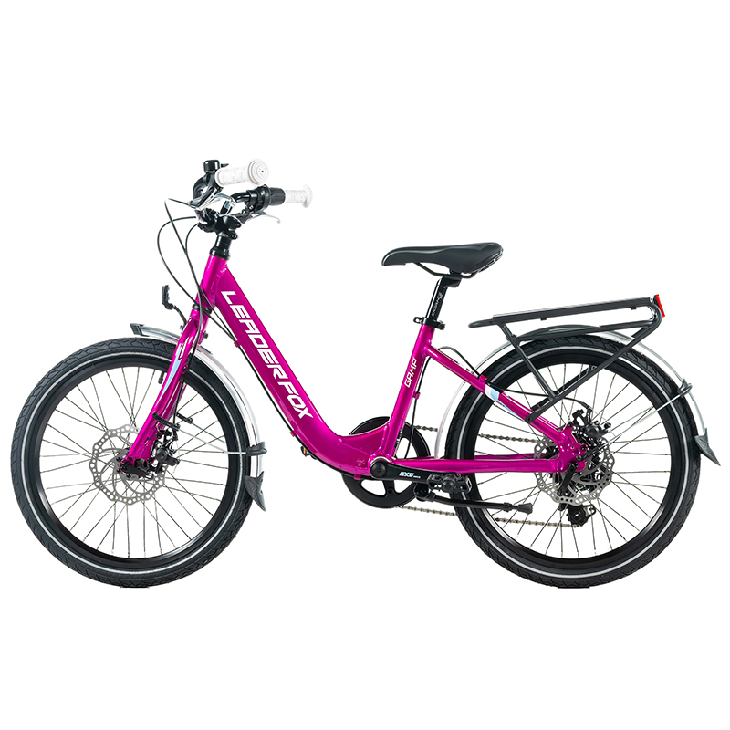 VTT 20 pouces Leader Fox Gamp 2026 enfant fille fuchsia (120-135 cm) - vue 2