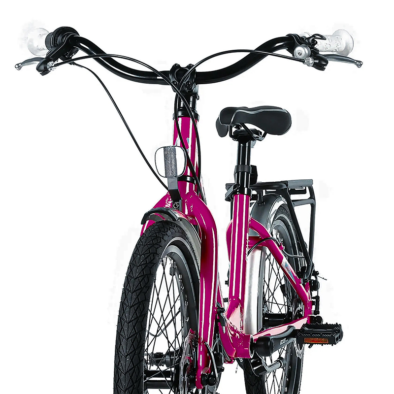 VTT 20 pouces Leader Fox Gamp 2026 enfant fille fuchsia (120-135 cm) - vue 3