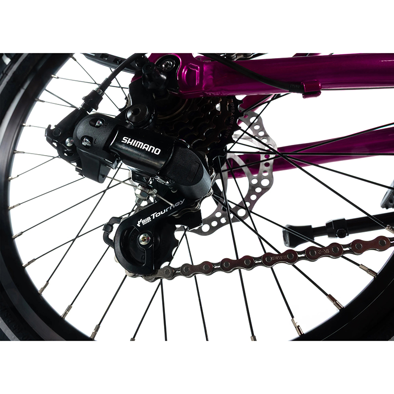 VTT 20 pouces Leader Fox Gamp 2026 enfant fille fuchsia (120-135 cm) - vue 5