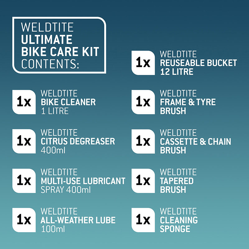 Pack complet entretien vélo Weldtite Ultimate - vue 6