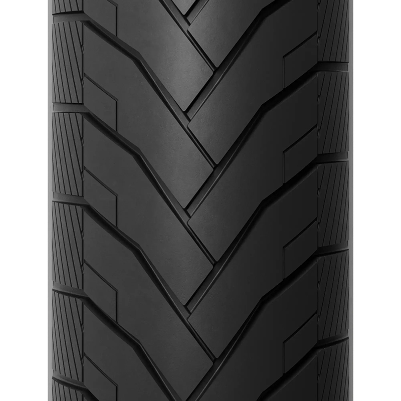 Pneu cargo city 26 x 2.40 Michelin noir TR (60-559) homologué - vue 2