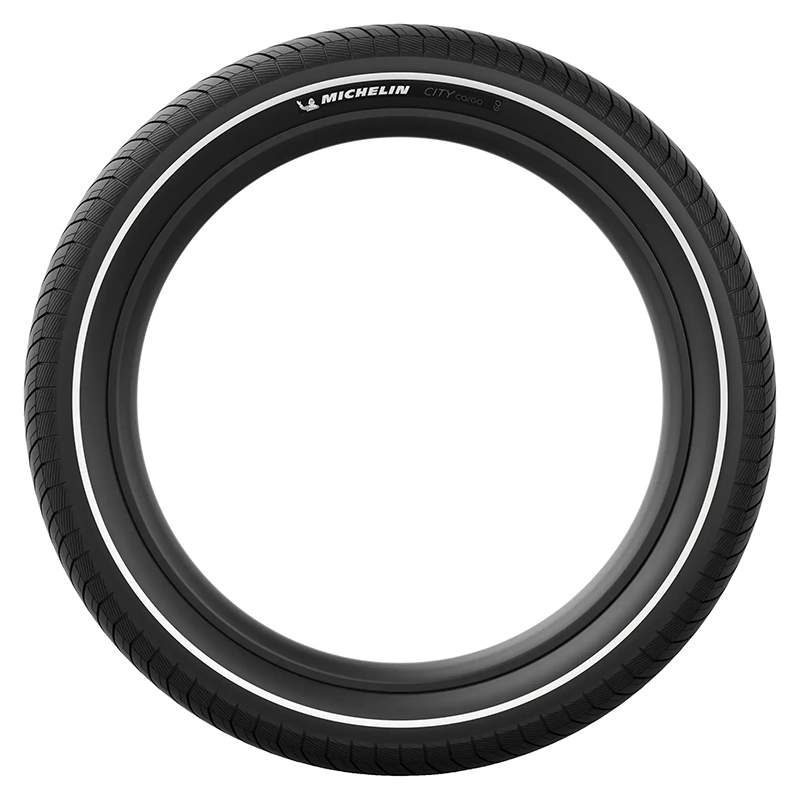 Pneu cargo city 26 x 2.40 Michelin noir TR (60-559) homologué - vue 3