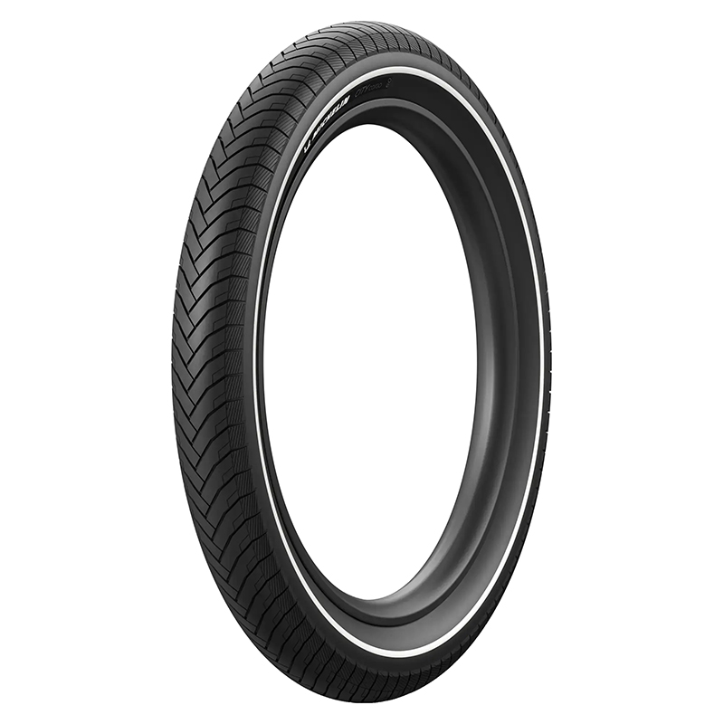 Pneu cargo city 26 x 2.40 Michelin noir TR (60-559) homologué - vue 5