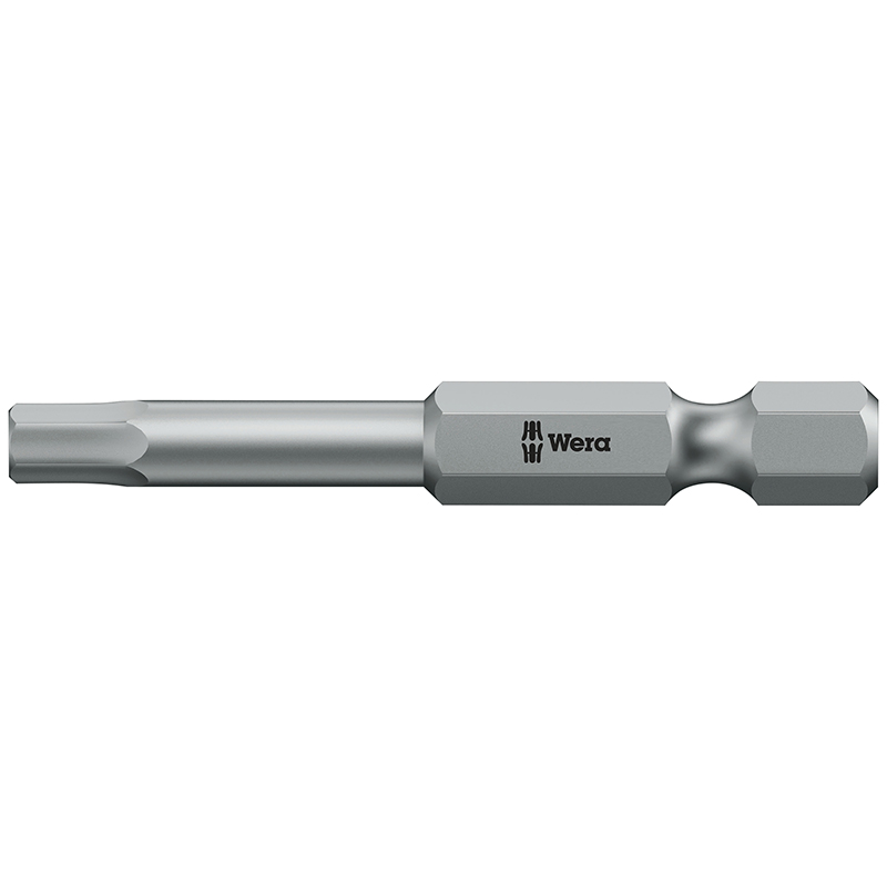 Embout Wera 840-4 Hex Plus Z 6 pans 4 mm longueur 50 mm