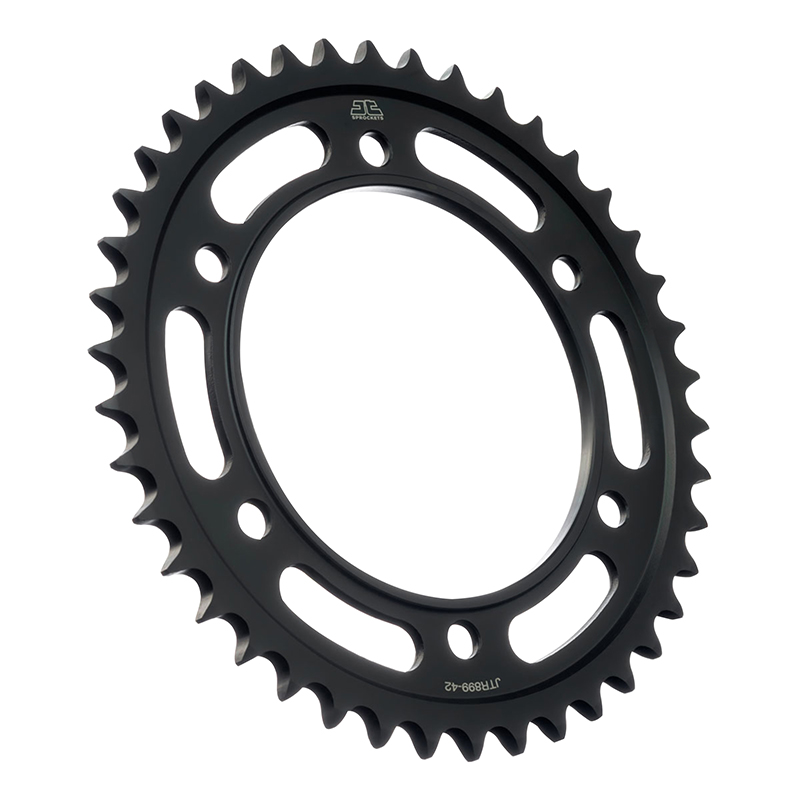 Couronne moto JT Sprockets adaptable KTM 1290 Super Adventure, R, S, T 2015-2024, 1190 Adventure, R 2013-2016 525 42 dents DTS acier