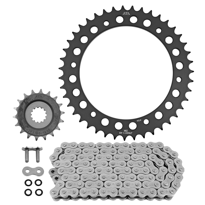 Kit chaîne JT Sprockets Triumph Speed Triple 530 18X43 2011-2019