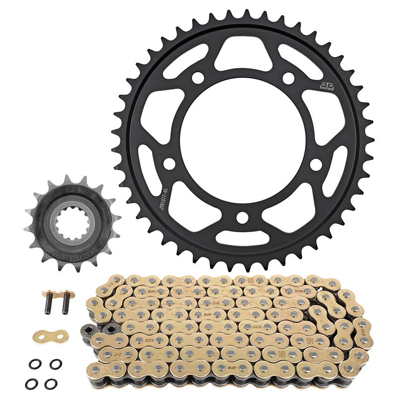 Kit chaîne JT Sprockets 525 16X45 Yamaha 900 Tracer 9 2021+ XSR 900 2021+
