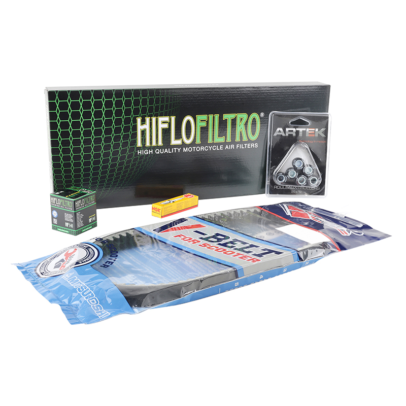 Kit entretien maxiscooter adaptable Yamaha 125 Tricity 2022+ (5 pièces) Sélection P2R Premium - vue 2