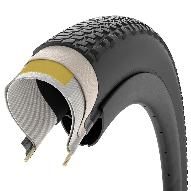 Pneu Pirelli Cinturato Gravel H Performance-Line 700 x 40 Tubeless Ready TS (40-622) - vue 3