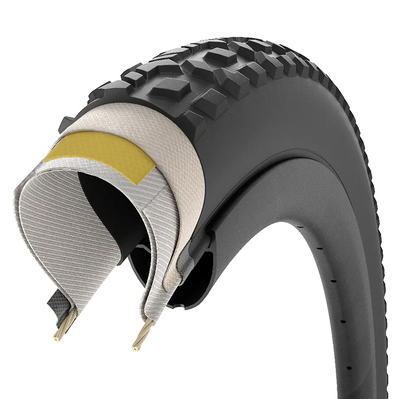 Pneu Pirelli Cinturato Gravel M Performance-Line 700 x 45 Tubeless Ready noir (45-622) - vue 3