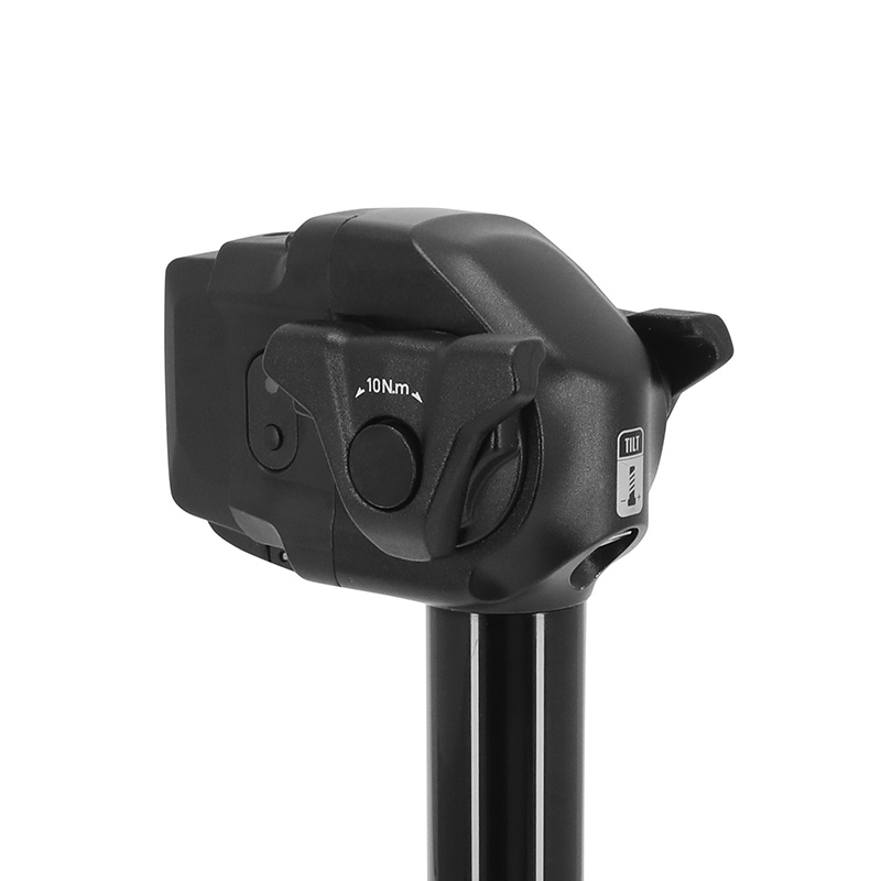 Tige de selle VTT télescopique Seekrun S7 Bluetooth aluminium noir Ø31,6 mm L386 mm débattement 120 mm - vue 3
