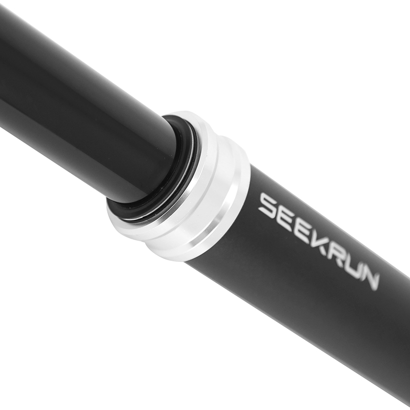 Tige de selle VTT télescopique SEEKRUN S7 Bluetooth aluminium noir Ø30,9 mm L457 mm débattement 150 mm - vue 6